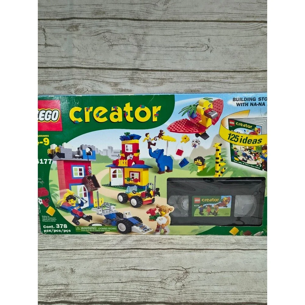 Lego 4177 Building Stories with NaNa Bird Creator Basic Vintage